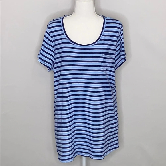 Lot of Two -Avenue Striped Pocket Tunics - 18 - Picture 1 of 7